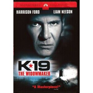 K-19 The Widowmaker DVD 2002 Harrison Ford Liam Neeson Submarine Thriller Movie